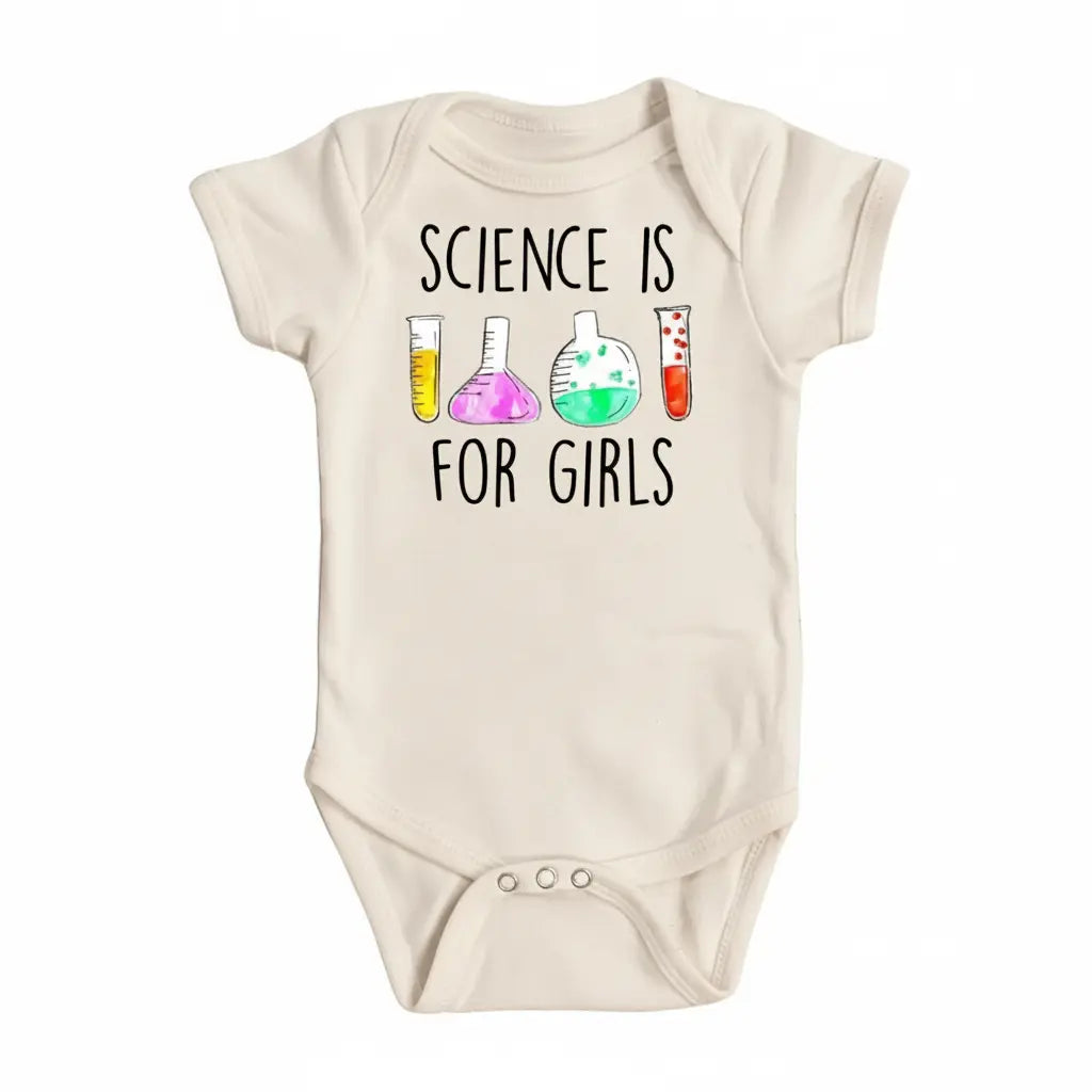 Science - Baby Boy Girl Clothes Infant Bodysuit Funny Cute Newborn E4  Funny Cute Onesie® | North Fork Forager LLC