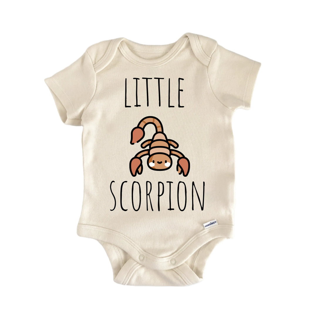 Scorpion Desert Sand - Baby Bodysuit  Funny Cute Onesie® | North Fork Forager LLC
