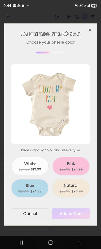 Inky Baby app screenshot