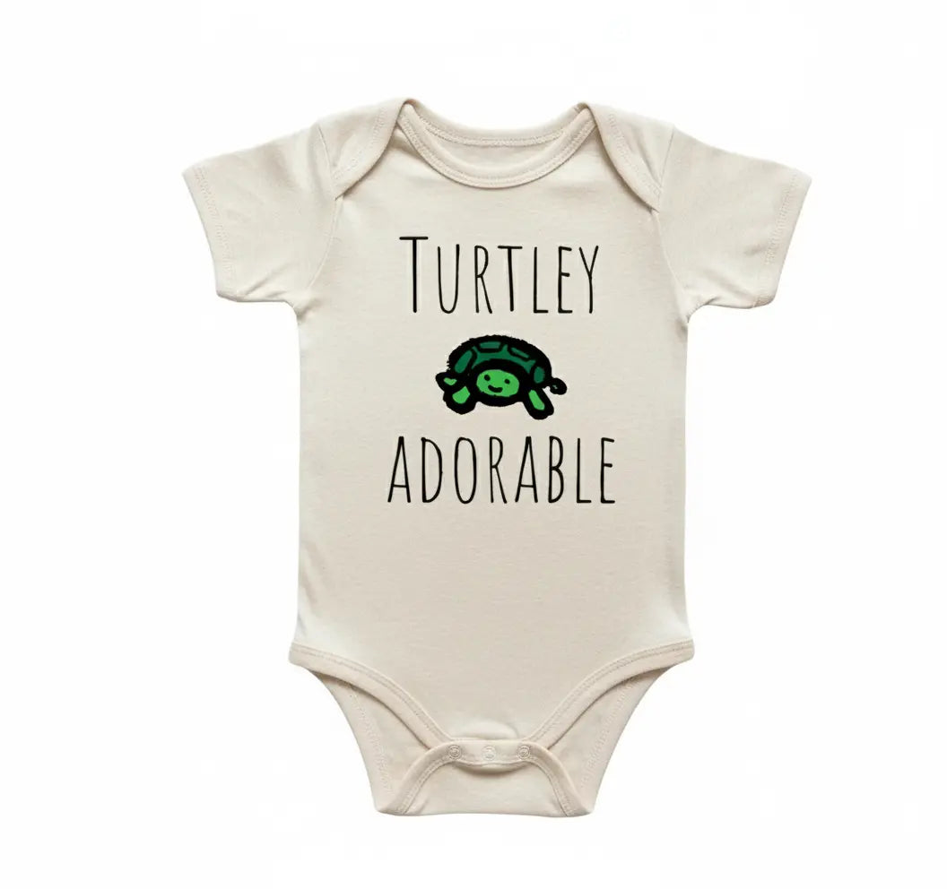 Sea Turtle - Baby Boy Girl Clothes Infant Bodysuit Funny Cute Newborn  Funny Cute Onesie® | North Fork Forager LLC