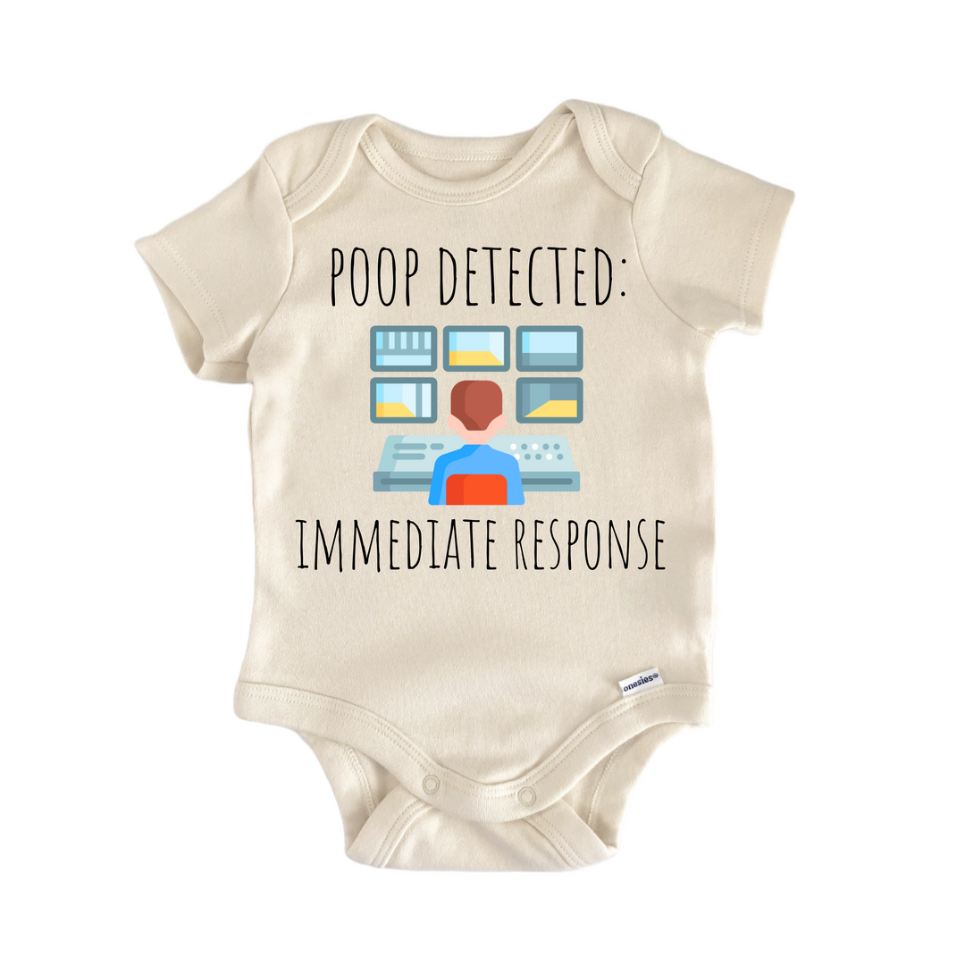 Security Guard Cctv - Baby Bodysuit  Funny Cute Onesie® | North Fork Forager LLC