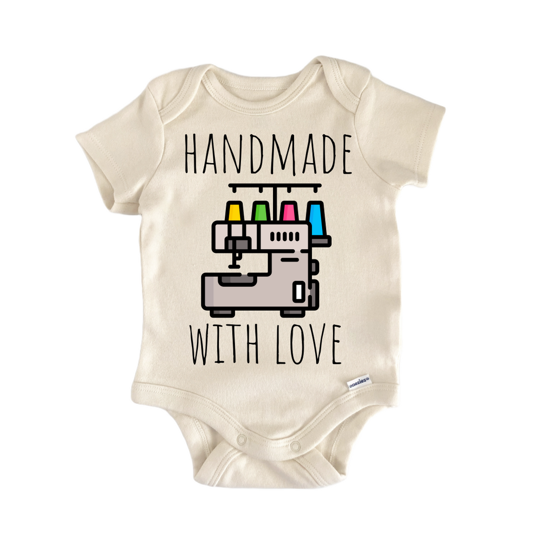Sewing Machine - Baby Bodysuit  Funny Cute Onesie® | North Fork Forager LLC