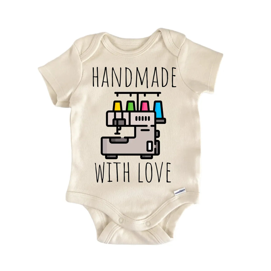 Sewing Machine - Baby Bodysuit  Funny Cute Onesie® | North Fork Forager LLC