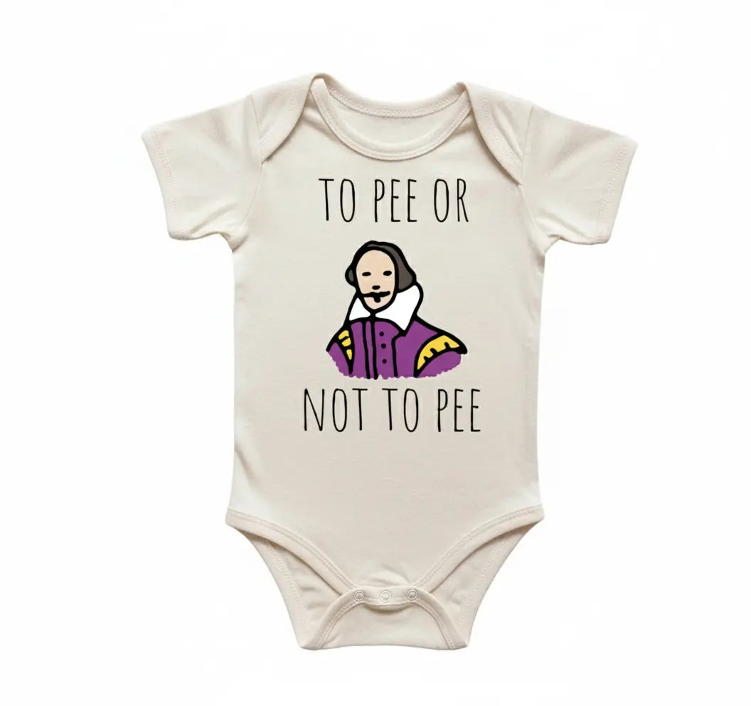 Shakespeare Literature English - Baby Boy Girl Clothes Infant Onesie® Funny Cute Newborn GS1  Funny Cute Onesie® | North Fork Forager LLC