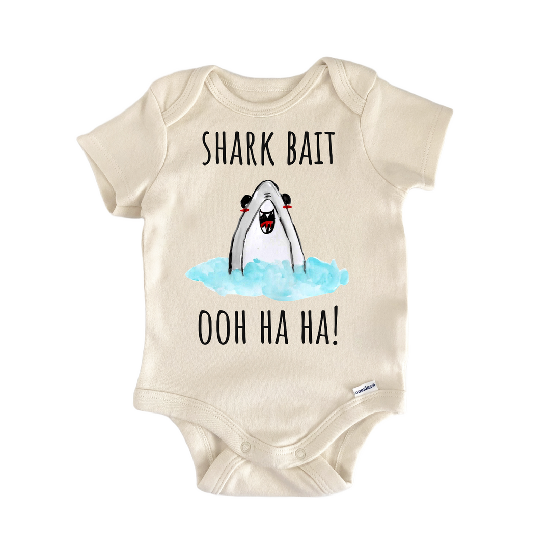 Shark Bait Ocean Movie Fish Infant Gift Baby Bodysuit