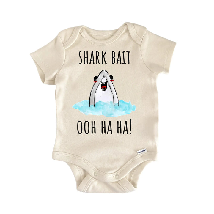 Shark Bait Ocean Movie Fish Infant Gift Baby Bodysuit