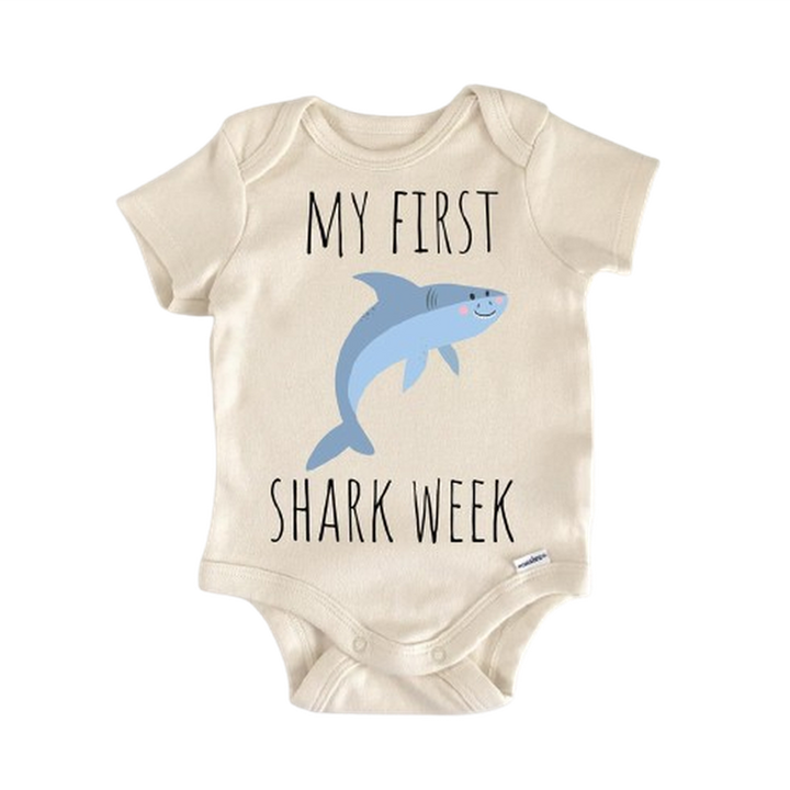 Shark Ocean Fish - Baby Boy Girl Clothes Infant Bodysuit Funny Cute Newborn  Funny Cute Onesie® | North Fork Forager LLC