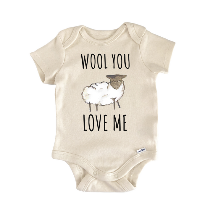 Sheep Wool Farm Animal Infant Gift Baby Onesie®