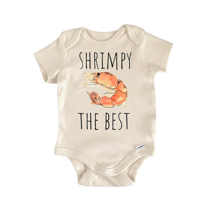 Shrimp Seafood Fish Foodie - Baby Boy Girl Clothes Infant Onesie® Funny  Cute Newborn GS1 BBY  Funny Cute Onesie® | North Fork Forager LLC