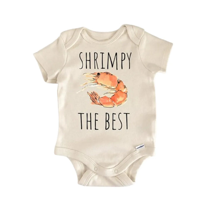 Shrimp Seafood Fish Foodie - Baby Boy Girl Clothes Infant Onesie® Funny  Cute Newborn GS1 BBY  Funny Cute Onesie® | North Fork Forager LLC