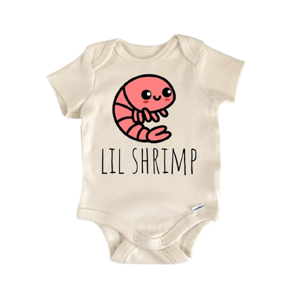 Shrimp Seafood Fish - Baby Boy Girl Clothes Infant Bodysuit Funny Cute Newborn  Funny Cute Onesie® | North Fork Forager LLC