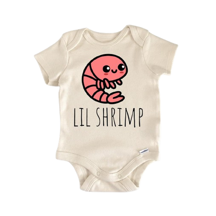 Shrimp Seafood Fish - Baby Boy Girl Clothes Infant Bodysuit Funny Cute Newborn  Funny Cute Onesie® | North Fork Forager LLC