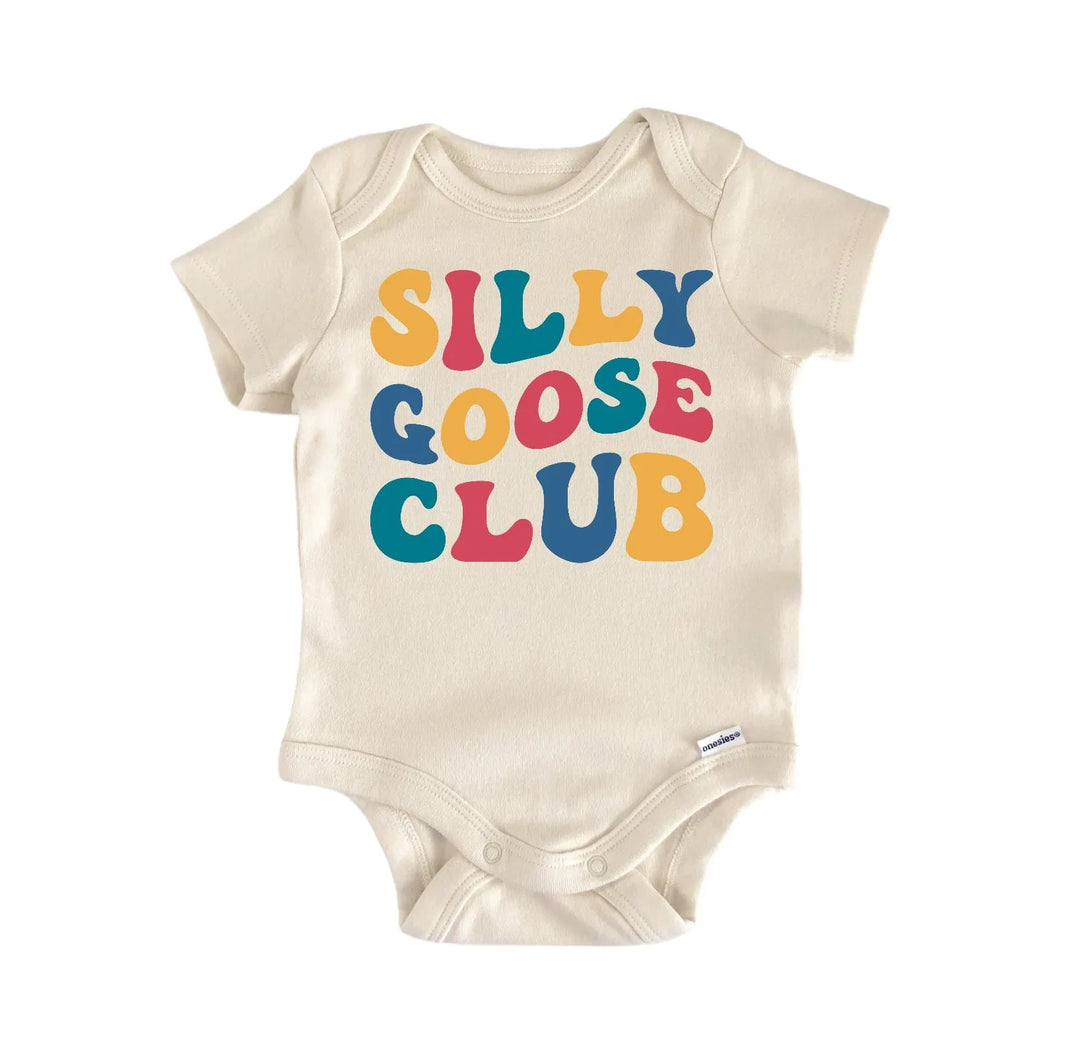 Silly Goose 3 - Baby Boy Girl Clothes Infant Onesie® Funny Cute Newborn GS1  Funny Cute Onesie® | North Fork Forager LLC