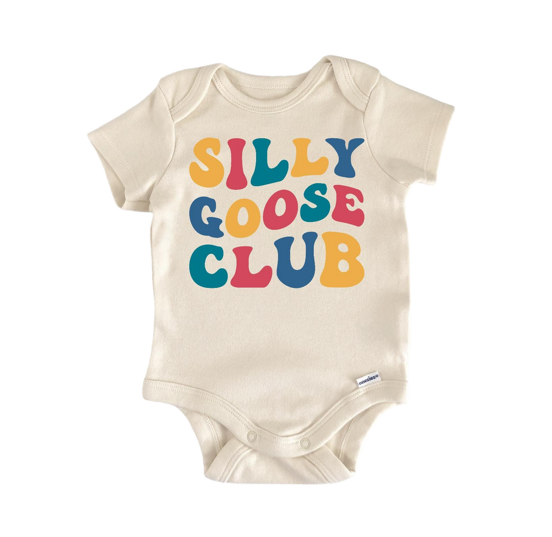 Silly Goose 3 - Baby Boy Girl Clothes Infant Bodysuit Funny Cute Newborn  Funny Cute Onesie® | North Fork Forager LLC