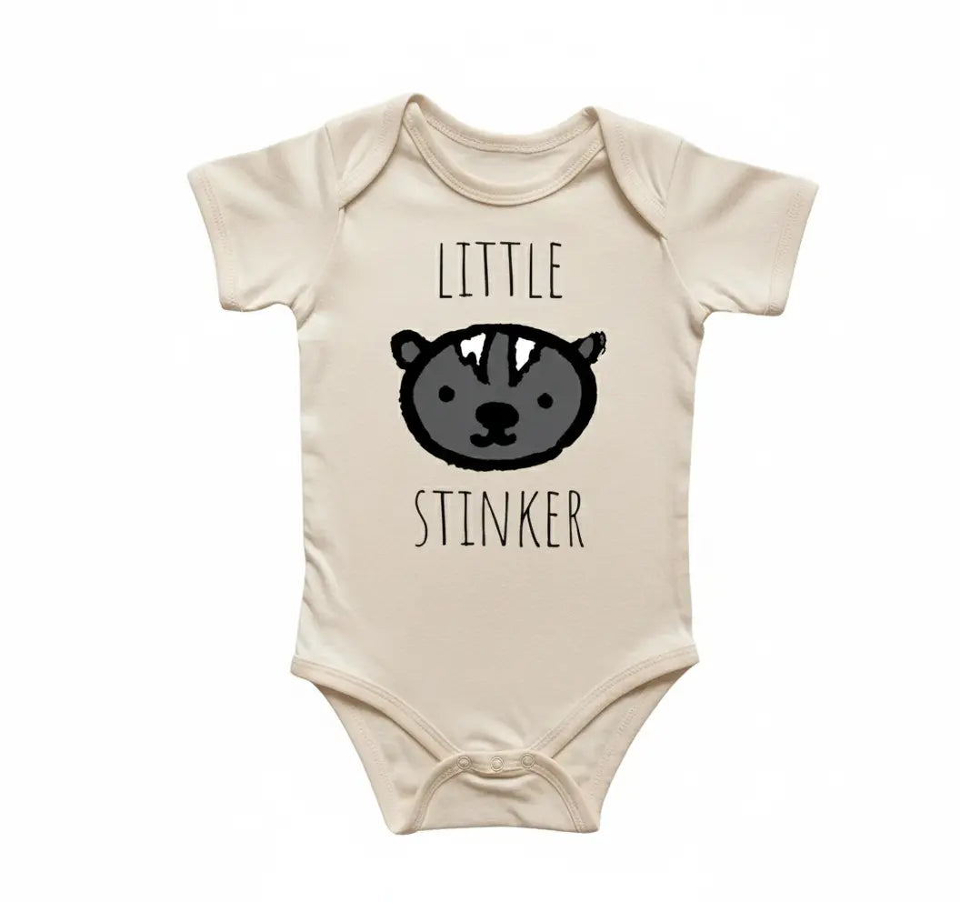 Skunk Animal - Baby Boy Girl Clothes Infant Bodysuit Funny Cute Newborn  Funny Cute Onesie® | North Fork Forager LLC