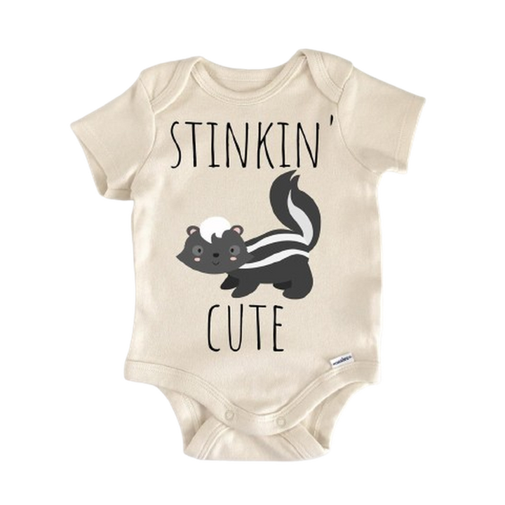 Skunk Stinker Animal - Baby Boy Girl Clothes Infant Bodysuit Funny Cute Newborn  Funny Cute Onesie® | North Fork Forager LLC