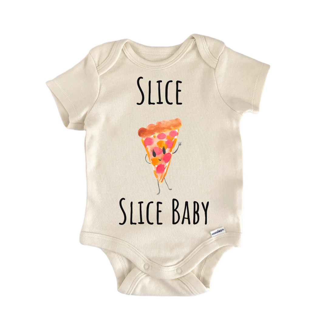 Slice Slice Baby Pizza Italian Infant Gift Baby Bodysuit