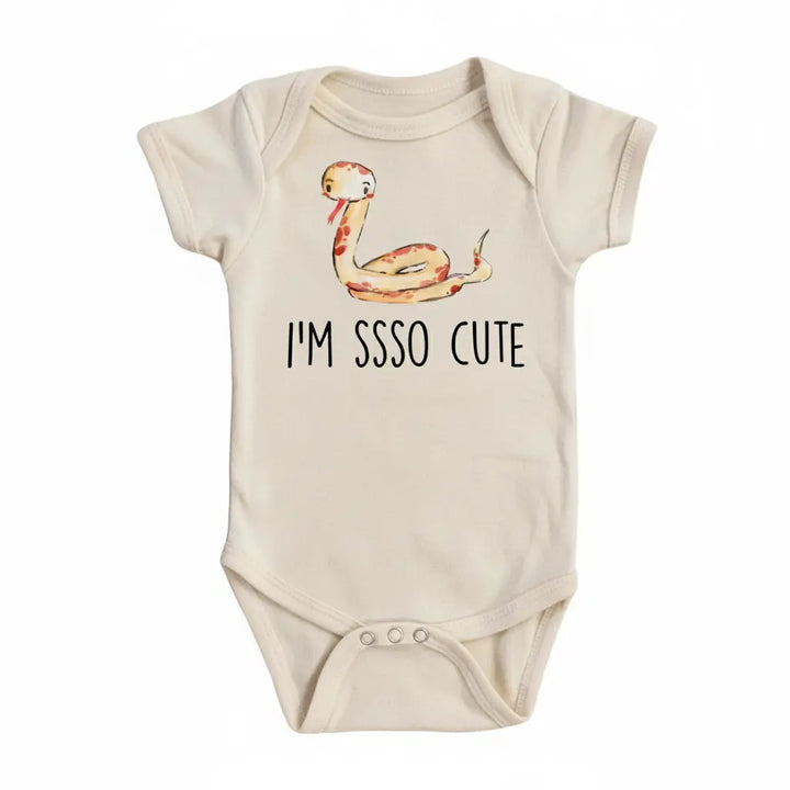 Snake Cute - Baby Boy Girl Clothes Infant Bodysuit Funny Cute Newborn  Funny Cute Onesie® | North Fork Forager LLC