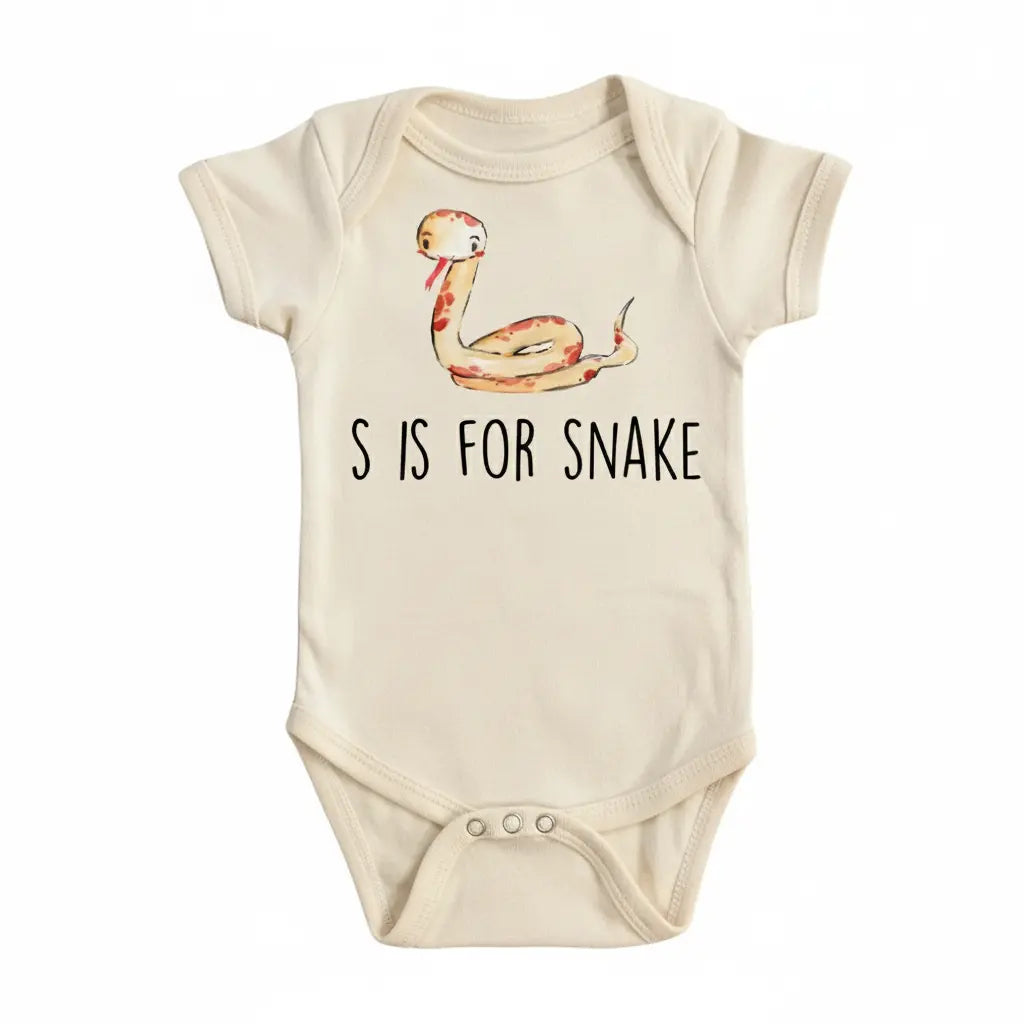 Snake S - Baby Boy Girl Clothes Infant Bodysuit Funny Cute Newborn  Funny Cute Onesie® | North Fork Forager LLC