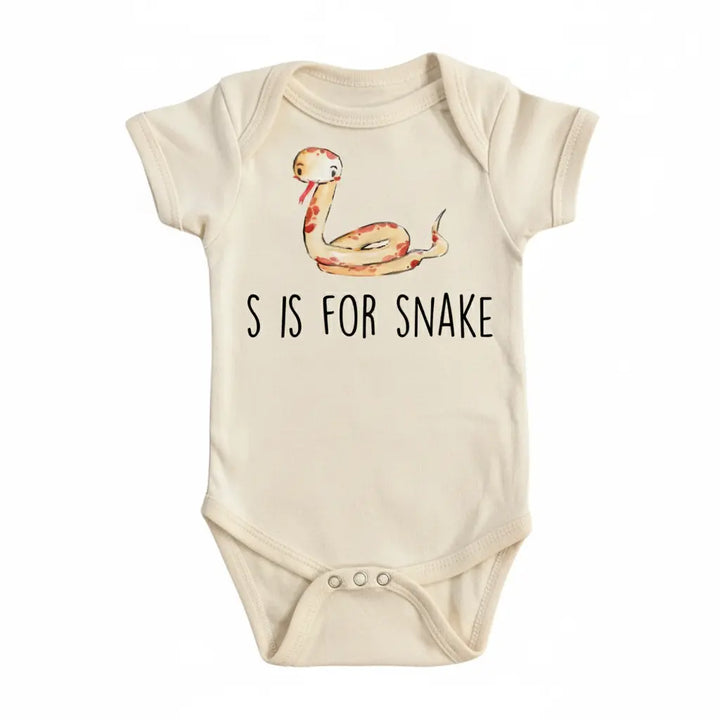Snake S - Baby Boy Girl Clothes Infant Bodysuit Funny Cute Newborn  Funny Cute Onesie® | North Fork Forager LLC