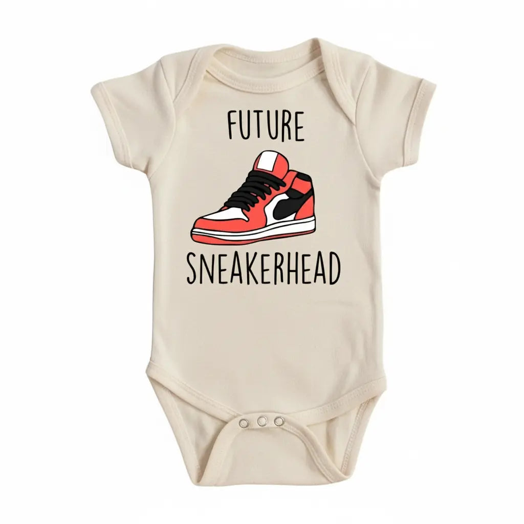 Sneakerhead Future - Baby Boy Girl Clothes Infant Onesie® Funny Cute Newborn GS1  Funny Cute Onesie® | North Fork Forager LLC
