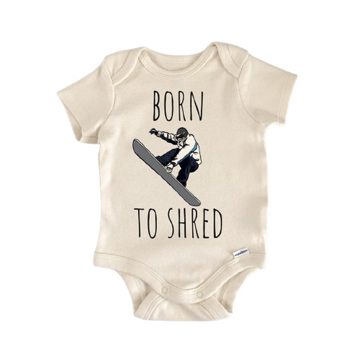 Snowboarding Snowboard Snow Sports - Baby Boy Girl Clothes Infant Bodysuit Funny Cute  Funny Cute Onesie® | North Fork Forager LLC