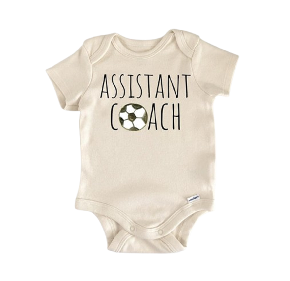 Soccer Sports Coach Sport - Baby Boy Girl Clothes Infant Bodysuit Funny Cute Newborn  Funny Cute Onesie® | North Fork Forager LLC