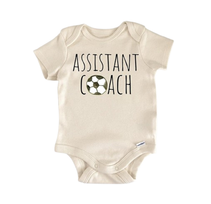 Soccer Sports Coach Sport - Baby Boy Girl Clothes Infant Bodysuit Funny Cute Newborn  Funny Cute Onesie® | North Fork Forager LLC
