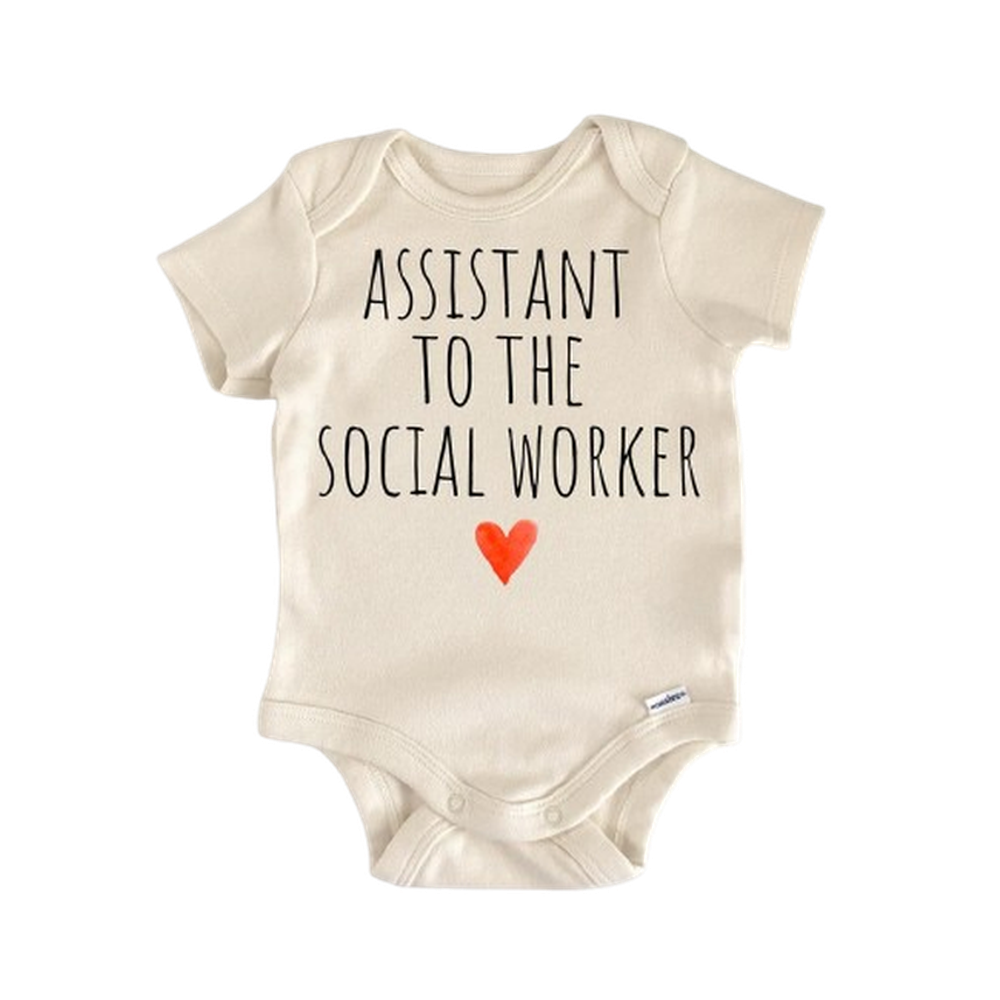 Social Worker - Baby Boy Girl Clothes Infant Bodysuit Funny Cute Newborn  Funny Cute Onesie® | North Fork Forager LLC
