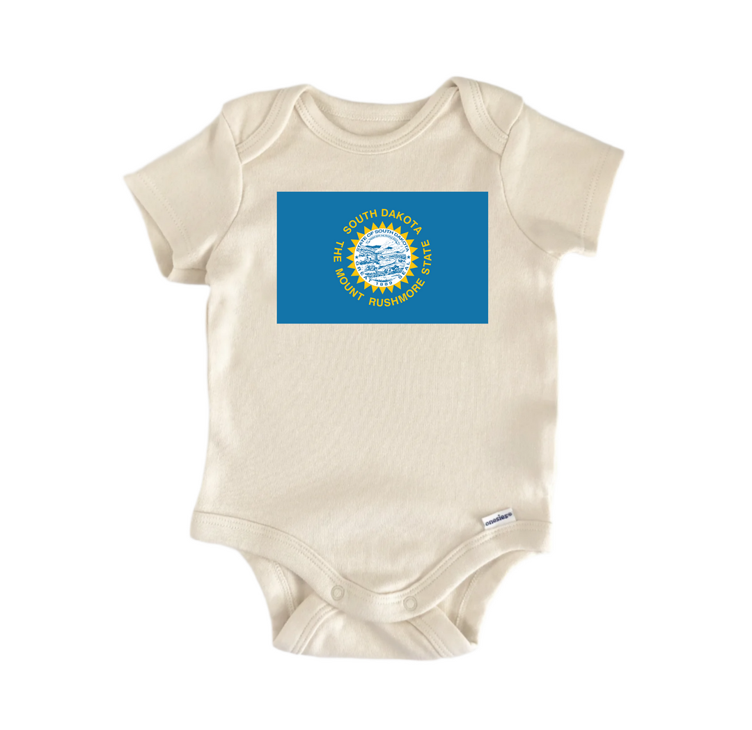 South Dakota - Baby Boy Girl Clothes Infant Onesie® Funny Cute GS1  Funny Cute Onesie® | North Fork Forager LLC