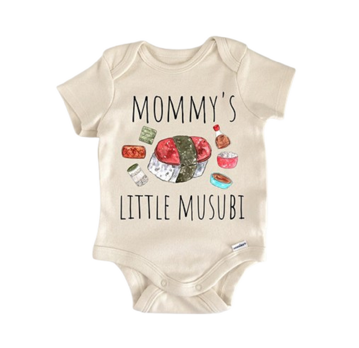 Spam Musubi Hawaii Hawaiian - Baby Boy Girl Clothes Infant Bodysuit Funny Cute Newborn  Funny Cute Onesie® | North Fork Forager LLC