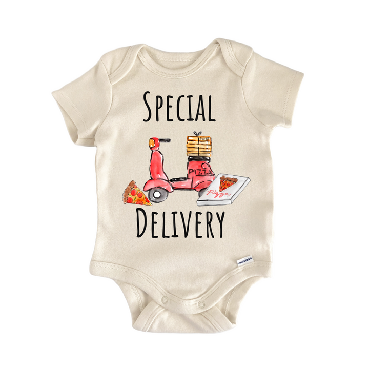 Special Delivery Pizza Foodie Italian Baby Gift Baby Onesie®