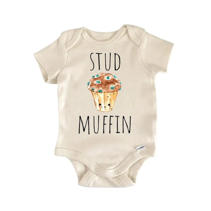Stud Muffin Blueberry Baking - Baby Boy Girl Clothes Infant Onesie® Funny Cute GS1 BBY  Funny Cute Onesie® | North Fork Forager LLC