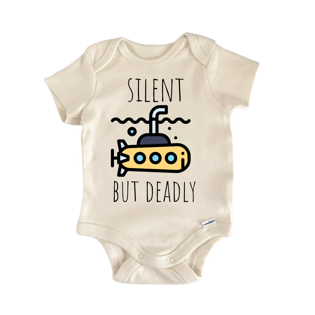 Submarine Sailor Boat - Baby Bodysuit  Funny Cute Onesie® | North Fork Forager LLC