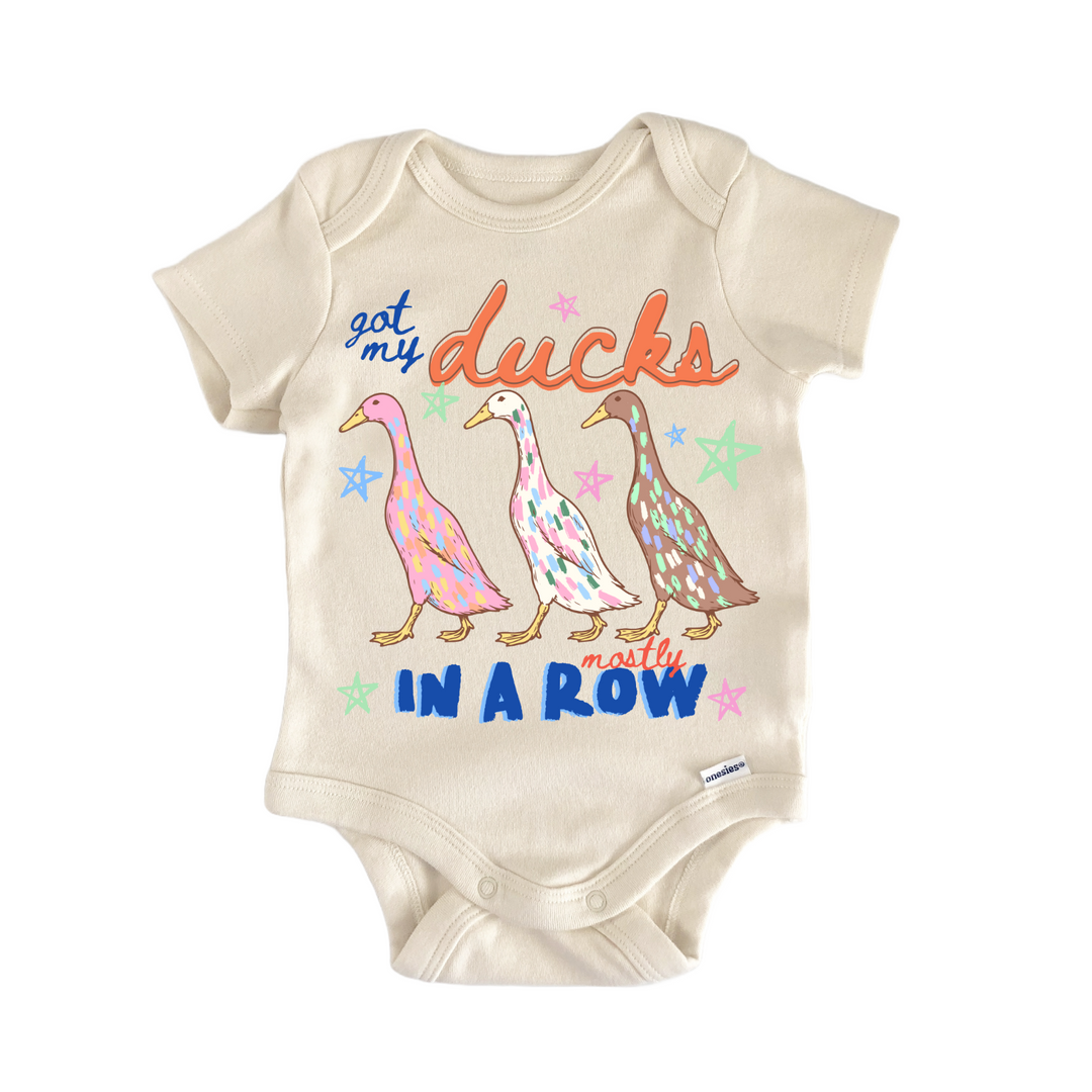 Summer Animal Duck Goose Baby Gift Baby Onesie® Bodysuit