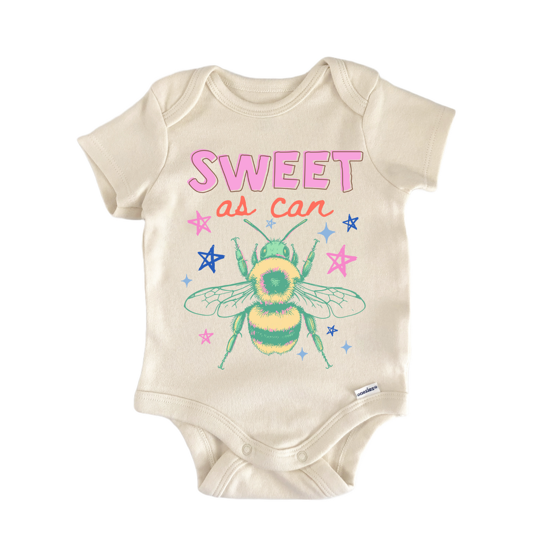 Summer Sweet Bee Insect Baby Gift Baby Onesie® Bodysuit