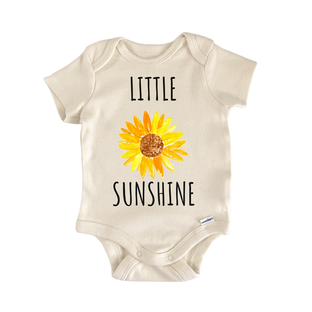 Sunflower Plant Garden Sun Infant Gift Baby Bodysuit