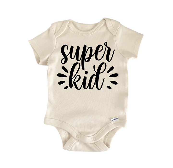 Super Kid - Baby Boy Girl Clothes Infant Bodysuit Funny Cute Newborn