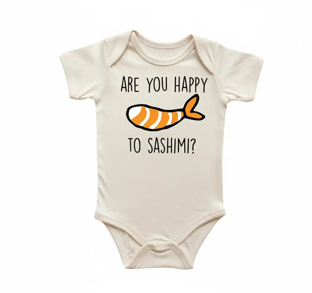 Sushi Sashimi - Baby Boy Girl Clothes Infant Bodysuit Funny Cute Newborn  Funny Cute Onesie® | North Fork Forager LLC