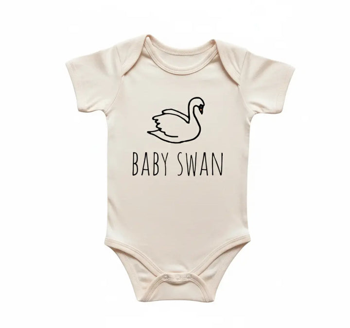 Baby Swan Bird - Baby Boy Girl Clothes Infant Onesie® Funny Cute Newborn GS1  Funny Cute Onesie® | North Fork Forager LLC