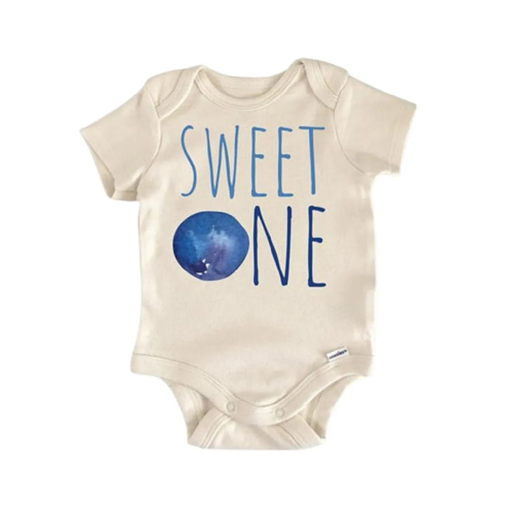 Sweet One Blueberry Birthday - Baby Boy Girl Clothes Infant Onesie® Funny Cute Newborn GS1  Funny Cute Onesie® | North Fork Forager LLC