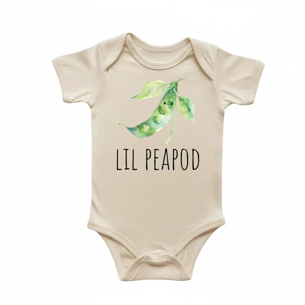 Sweet Pea Peapod  - Baby Boy Girl Clothes Infant Onesie® Funny Cute Newborn GS1  Funny Cute Onesie® | North Fork Forager LLC