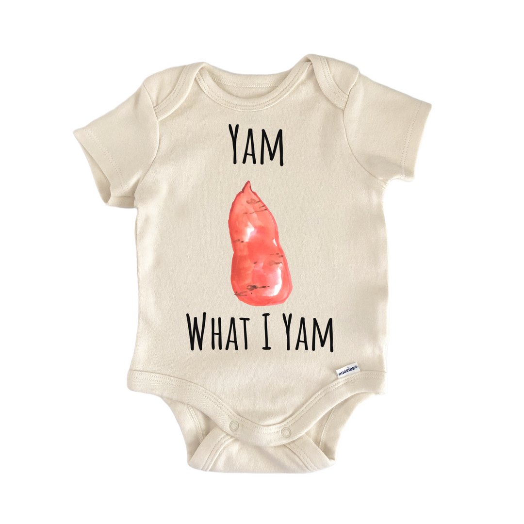 Sweet Potato Yam Vegetable Farm Baby Gift Baby Bodysuit