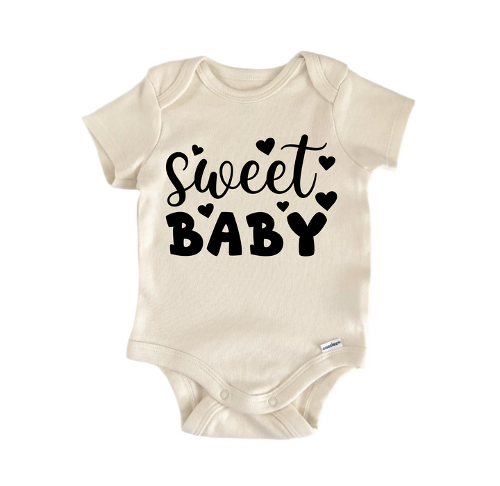 Sweet Baby - Baby Boy Girl Clothes Infant Bodysuit Funny Cute Newborn