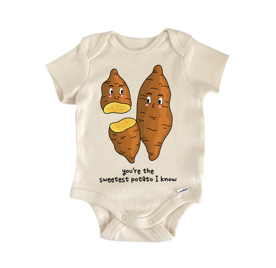 Sweetest Potato Best Friends Bff Bestie Valentine's Day -  Baby Boy Girl Bodysuit  Funny Cute Onesie® | North Fork Forager LLC