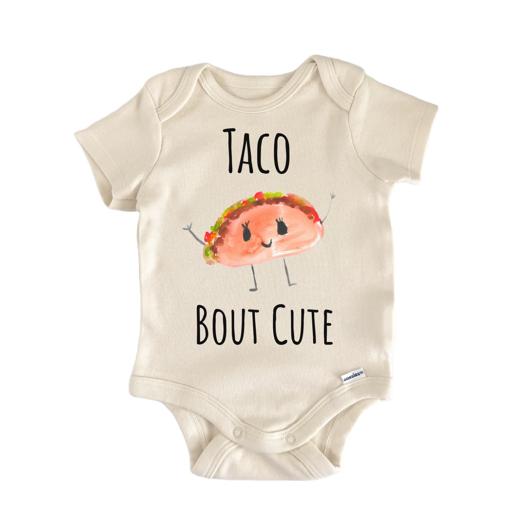 Taco Cute Mexican Food Foodie Baby Gift Baby Bodysuit