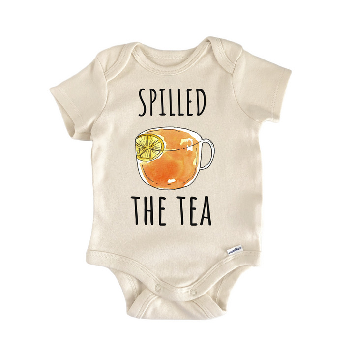 Tea Beverage Pregnancy Surprise Reveal Newborn Gift Baby Onesie®