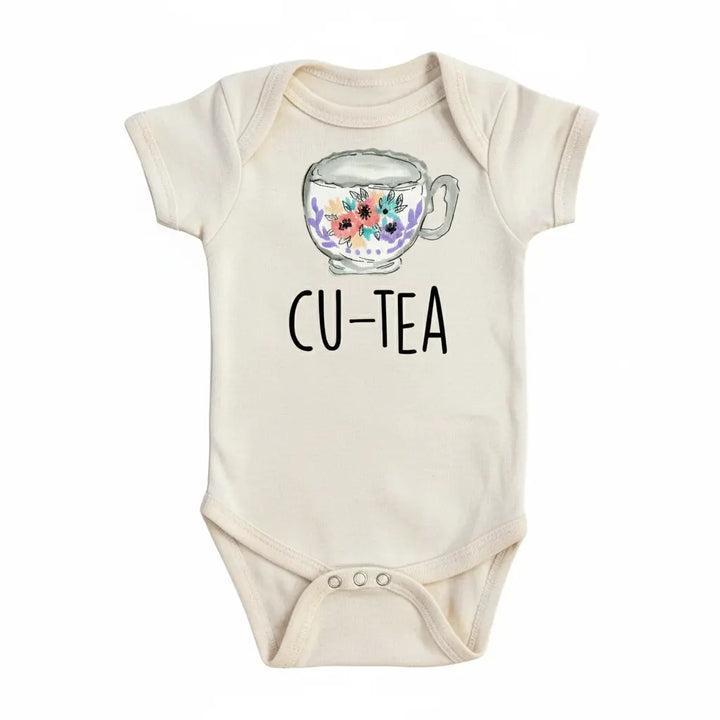 Tea Cup Cutie - Baby Boy Girl Clothes Infant Bodysuit Funny Cute Newborn  Funny Cute Onesie® | North Fork Forager LLC