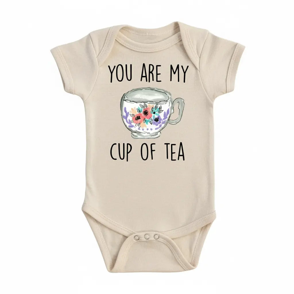 Tea Cup - Baby Boy Girl Clothes Infant Bodysuit Funny Cute Newborn  Funny Cute Onesie® | North Fork Forager LLC