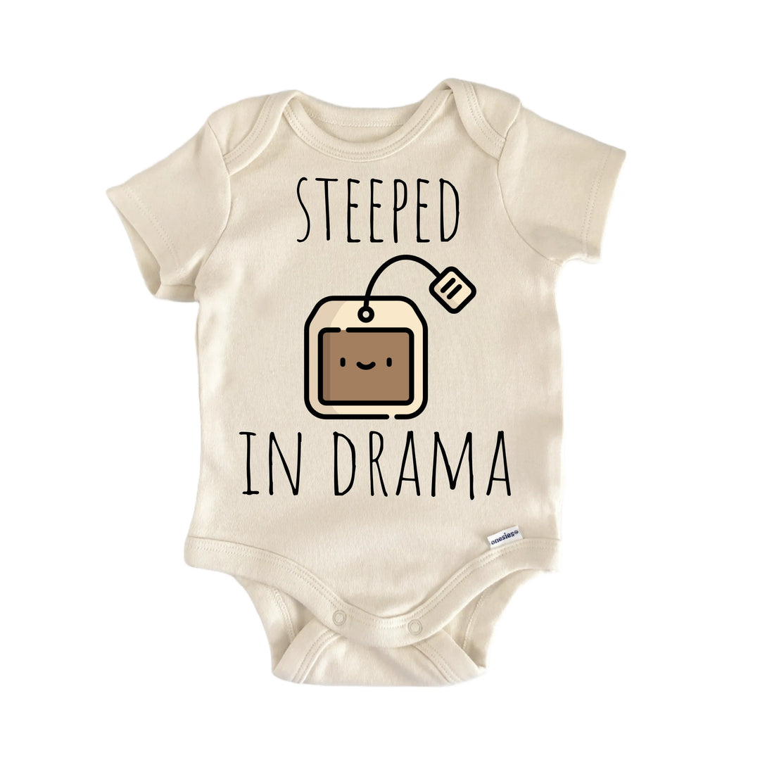 Tea Matcha Coffee - Baby Bodysuit  Funny Cute Onesie® | North Fork Forager LLC